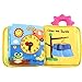 Cloth Book for Babies, 3D Quiet Book My First Fabric Book Soft Touch Non-Toxic Washable Activity Cloth Books Perfect Baby Shower Gifts- Best Early Educational Toy for Toddlers, Preschool Boys and Girl