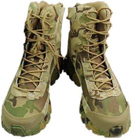 Yaloee Military Tactical Boots Mens Hunting Combat Outdoor Army Hiking Shoes