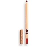 Charlotte Tilbury Lip Cheat Lip Liner Pencil - Gives Lips a Fuller-Looking, Defined Pout - Enriched with Jojoba Oil & Hyaluronic Acid - Waterproof, Smudge-Proof & Transfer-Proof