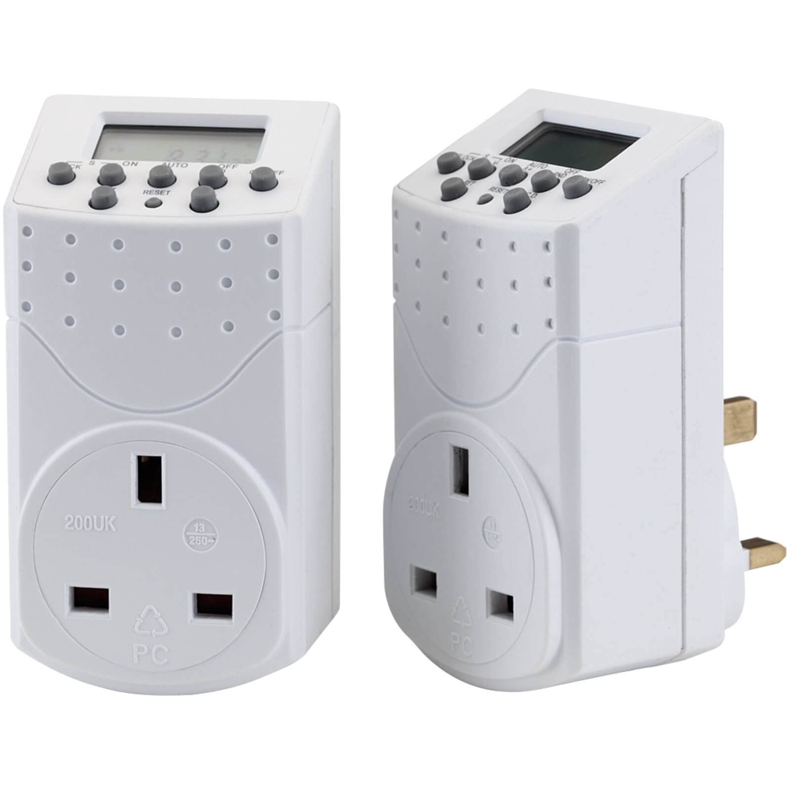 Draper 44912 230-Volt 7-Day Digital Timers (2-Pack)