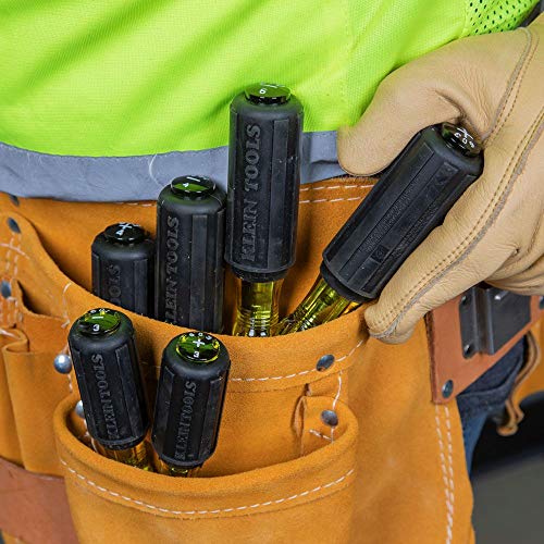 Klein Tools 85074 Screwdriver Set 6Piece Includes 3 AllPurpose