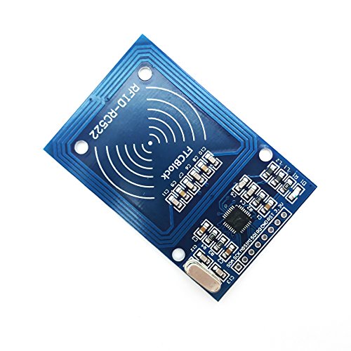 FTCBlock RFID Kit - Mifare RC522 RF IC Card Sensor Module + S50 Blank Card + Key Ring for Arduino Raspberry Pi