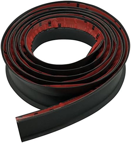 Beech Lane Auto Bumper Lip Kit 1.5" - Universal Fit, Permanent Install Includes Hardware with 3M Adhesive, Durable Material Protects Bumper for A Lifetime, A Subtle Upgraded Style Mod