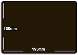 EDSG House Numbers Plaques 195mm x 130mm Composite Aluminium Black view 4