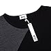 MrWonder Men's Casual Slim Fit Short Sleeve Color Block T shirt Contrast Color Shirts
