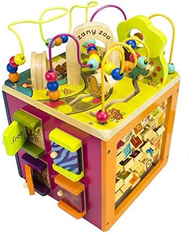 zany zoo wooden activity