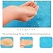 GEMGO Sand-Free Beach Blanket Mats, Waterproof Fast-Dry Magic Sandless Rug with 4 Stake Anchors, Portable Dirt Dust Proof for Outdoor Beach Picnic Camping (Blue L – 79″ x 79″)thumb 3