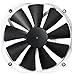 Phanteks 140mm 1300RPM UFB Bearing Cooler Fan - Black (PH-F140HP_BK)