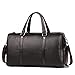 Men Leather Small Duffels Weekender Overnight Gym Business Bags For Men Travel