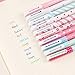 NYKKOLA 10 Pcs Multi Colors Colorful Gel Ink Pen Cute Korean Cartoon Pin Type Wholesale kawaii stationery 10 pens 10 Colors Set