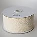Ivory Lace Ribbon Floral Trim, 10 Yards, 2-inch