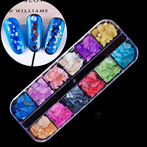 Nail Gems,Colorful Shiny 3D Nail Art Rhinestones Nails Gems Kit (4 Boxes) Multicolor Nails Gem Polish Rivets Studs Double-sided Glue Stickers Nail Arts Clippers Foil Equipment Acrylic