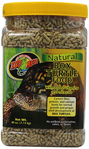 Zoo Med Natural Box Turtle Food, 40-Ounce
