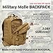 Orca Tactical Backpack - Large 40L - 3 Day Survival Bag