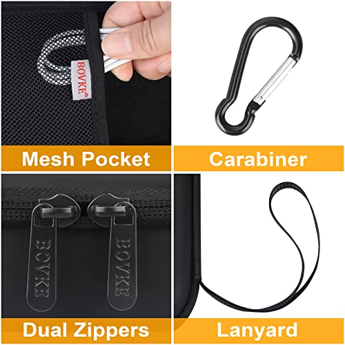 BOVKE Hard Travel Case for Asthma Inhaler, Inhaler Spacer for Kids and