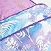 Idea Nuova Frozen 2 Kids Nylon Bean Bag Chair with Piping & Top Carry Handle with Olaf Graphics, Anna & Elsa, Purple, Large