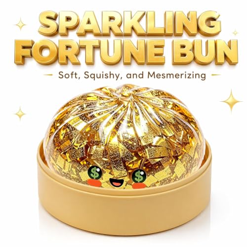 ORCHID M® 2026 New Squishy Mystery Box, Colorful Sparkle Stress Balls, Soft Squeeze Fidget Sensory Toy for Anxiety Stress Relief, Adults Desk Party Favor Gift