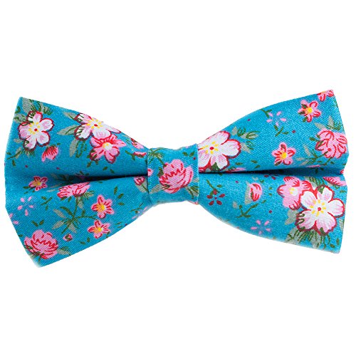 Levao Men's Cotton Floral Printing Bow Tie Mix 4-3 140,143,145,147