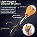 DealBang Compact LED Camping Light Bulbs with Clip Hook 150 Lumens LED Hanging Tent Light for Camping, Hiking Backpacking, Fishing, Hurricane,Emergency (Multi w/Black,4-Pcs)