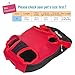 Pawaboo Pet Carrier Backpack, Adjustable Pet Front Cat Dog Carrier Backpack Travel Bag, Legs Out, Easy-Fit for Traveling Hiking Camping for Small Medium Dogs Cats Puppies, Medium, RED