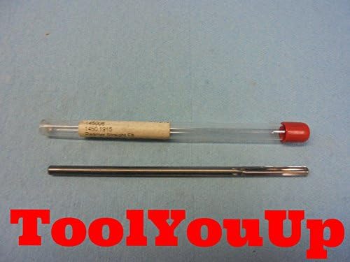 NEW FULLERTON SOLID CARBIDE .1915 DIA 6 FLUTE REAMER USA MADE .1875 OVERSIZE
