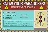 CGC Huge Poster - Portal 2 Know Your Paradoxes PS3 XBOX 360 PC - POR007 (24