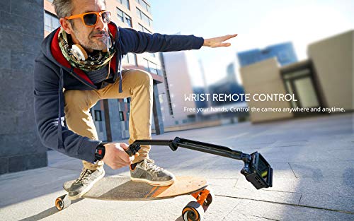 COOAU-Action-Cam-HD-4K-16MP-Webcam-PC-Mode-Subacquea-Impermeabile-fino-a-40M-Fotocamera-con-Caricabatterie-a-2-Scomparti-Telecomando-EIS-Stabilizzazione-Videocamera