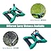 Morfone Lawn Sprinkler, Garden Sprinkler Automatic 360° Rotating Irrigation System Water Sprinklers for Garden, Yards, Kids, 3600 Square Feet Coverage
