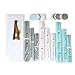 23 Pcs Blue White Happy Birthday 1st Baby Shower Party Wedding Favors Hanging Decorations Kit with Paper Tissue Flowers Tassel Hangings and Dots Garlands Decorations