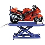 1,500 lb Capacity - Tuxedo Hydraulic Motorcycle Lift Table 88-1/2" W x 31-1/2" L