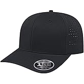 Cap America i8533 Flexfit 110 Perforated Performance Snapback Mid Profile 6-Panel Cap w/UV Guard & Adjustable Snapback