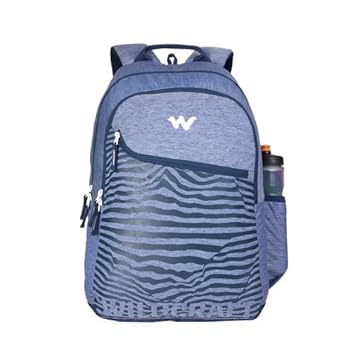 Wildcraft 35 Ltrs Lines_Blu Casual Backpack (11619-Lines_Blu)