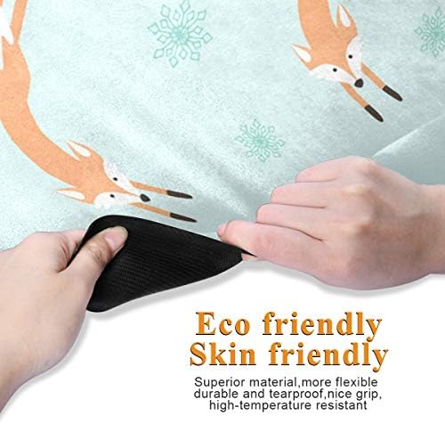 Makiku ヨガマット 狐柄 アニメ ブルー 厚さ1mm 幅広180 66cm ピラティス トレーニング フィットネス エクササイズマット 滑り止め 軽量 収納バッグ付き B0219z63 1 6円 人気海外一番 100 品質保証 全品送料無料 即日出荷 Sale開催中