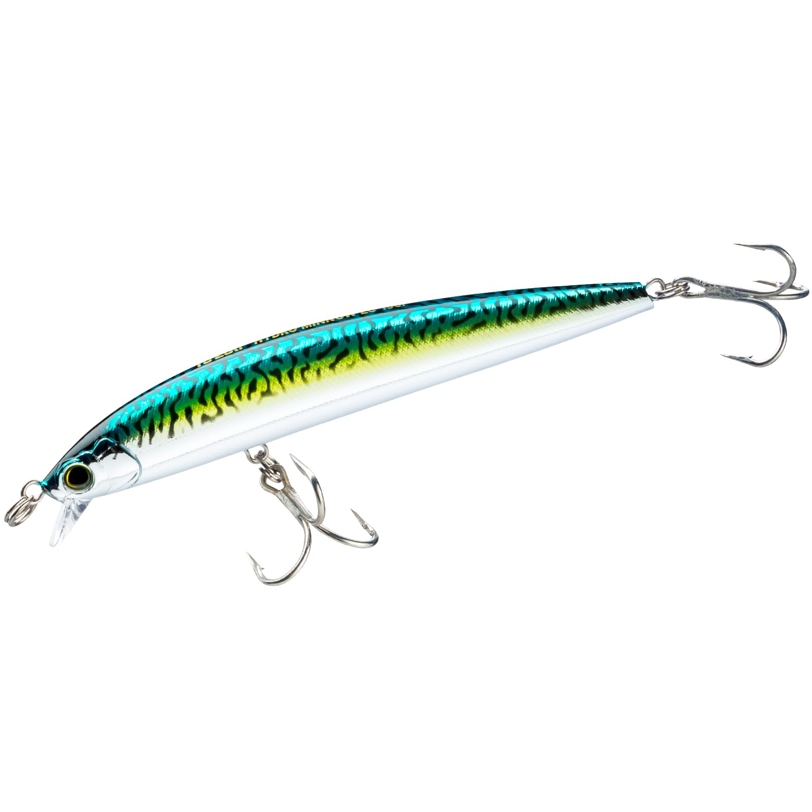 Yo-Zuri Hydro Minnow LC Floating Lure, 6", Green Mackerel