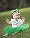 Simplicity Girls Tutu 4 Layers Tulle Tutu Skirt Green Tutu Toddler Tutu Skirt, Dark Green, 2-5 Years