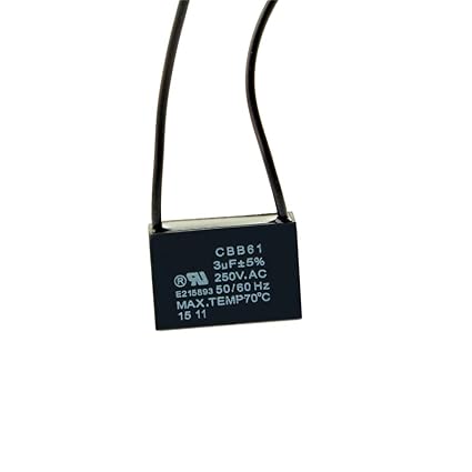 Ceiling Fan Capacitor Cbb61 Motor Run Capacitor 6uf 4 Tabs Ac 450v