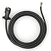 7-Way Trailer Plug Connector Cord 7-Pin: USA Business Extra Long 8 Ft, Heavy Duty, Weatherproof, Corrosion Resistant, Double Prongs, RV 7 Pin Wire Inline Light Trailer Wiring Harness Cable