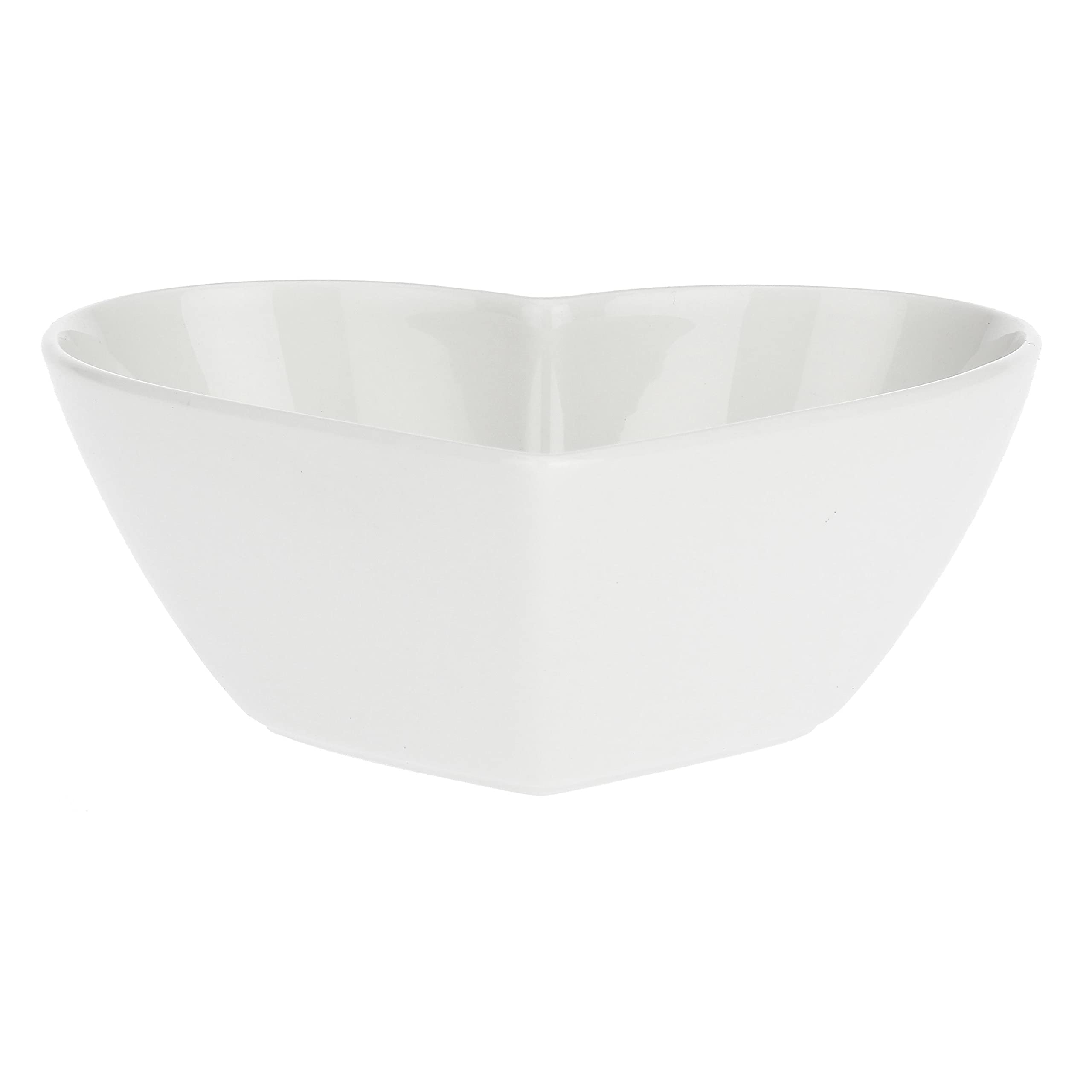 la Porcellana Cupido Heart Bowl cm 13X13,5X5,5 GB, White