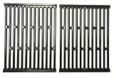 Music City Metals 58682 Porcelain Steel Cooking Grid Replacement for Select Kenmore and Weber Gas Grill Models, Set of 2