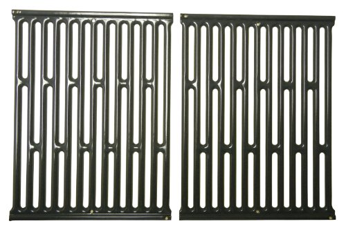 Music City Metals 58682 Porcelain Steel Cooking Grid Replacement for Select Kenmore and Weber Gas Grill Models, Set of 2