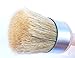 Chalk Mountain Brushes Large Round Chalk Furniture Paint Wax or Stenciling Brush. Designed for Maximum Comfort with Aluminum Ferrule to Ensure no Rusting