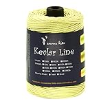 EMMAKITES Braided Kevlar Line 500ft 1500lb a Ball Bearing Swivel with Snap Attached for Single Line Kites Flying