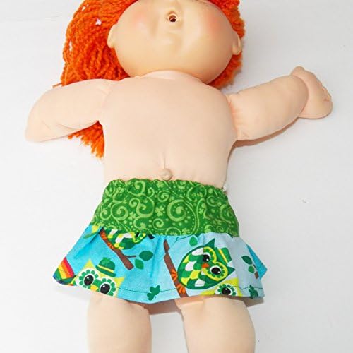 Cabbage Patch KIDS 16" Doll Clothes Irish Owl Skirt handmade by adorabledolldesigns
