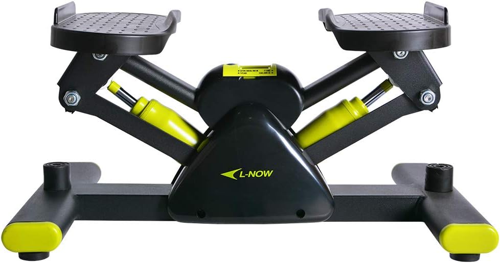 L NOW Adjustable Mini Stair Stepper Exercise Equipment Step Machine