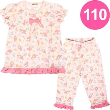 Amazon マイメロディ 子供キッズ夏半袖カットソーパジャマ110
