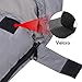 Sleeping Bag – Camping Envelope Lightweight,Waterproof,Comfort With Compression Sack–0 DegreeSleeping Bags Suitable for Winter, Hiking,Outdoor Activities(Dark Grey/Left Zip)