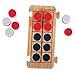 hand2mind Foam RekenRods Ten Frame Boards, Subitizing Math Games, Ten Frame Math Manipulatives, Counting Manipulatives, 10 Frame Math, Rekenrek for Kids Math (4 Ten Frames and 40 Math Counters)