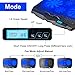 AICHESON Laptop Cooling Pad Blue LED Lights 1.68LB for 10-15.6 PC