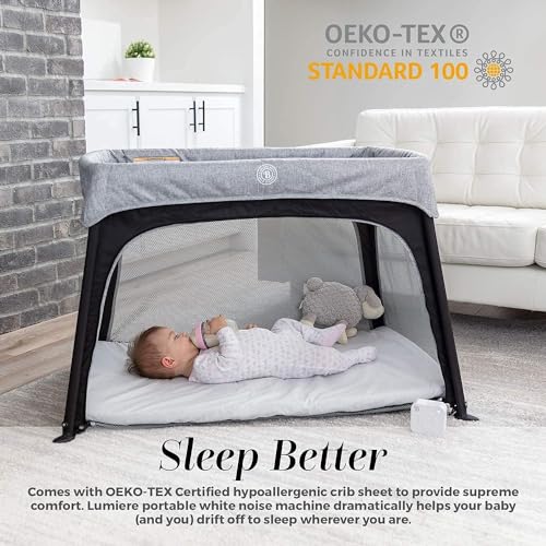 Lumiere，AllinOne Lightweight Travel Crib and for Baby and