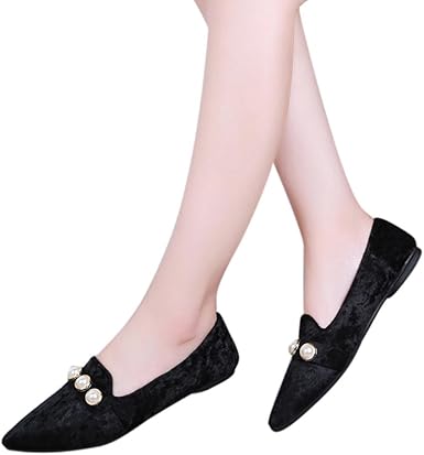 suede flat shoes womens